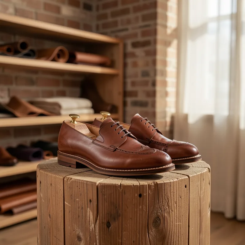 Chaussure en cuir fabriquée en France : prix, savoir-faire et marques